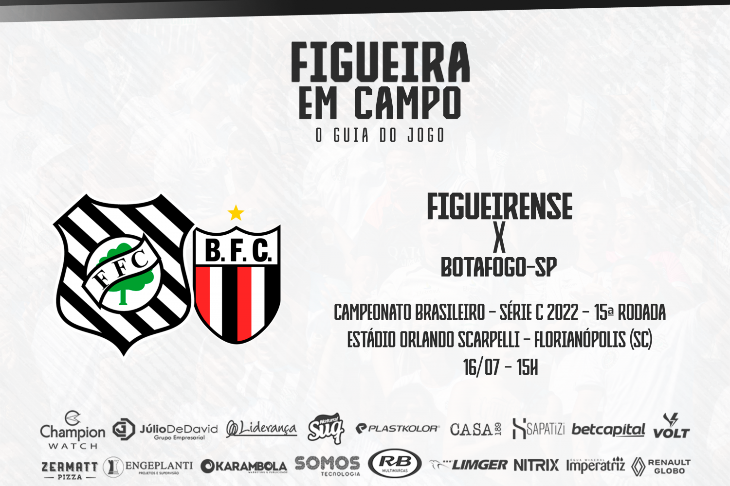 Confira informações dos jogos deste sábado da Série C do Campeonato  Brasileiro